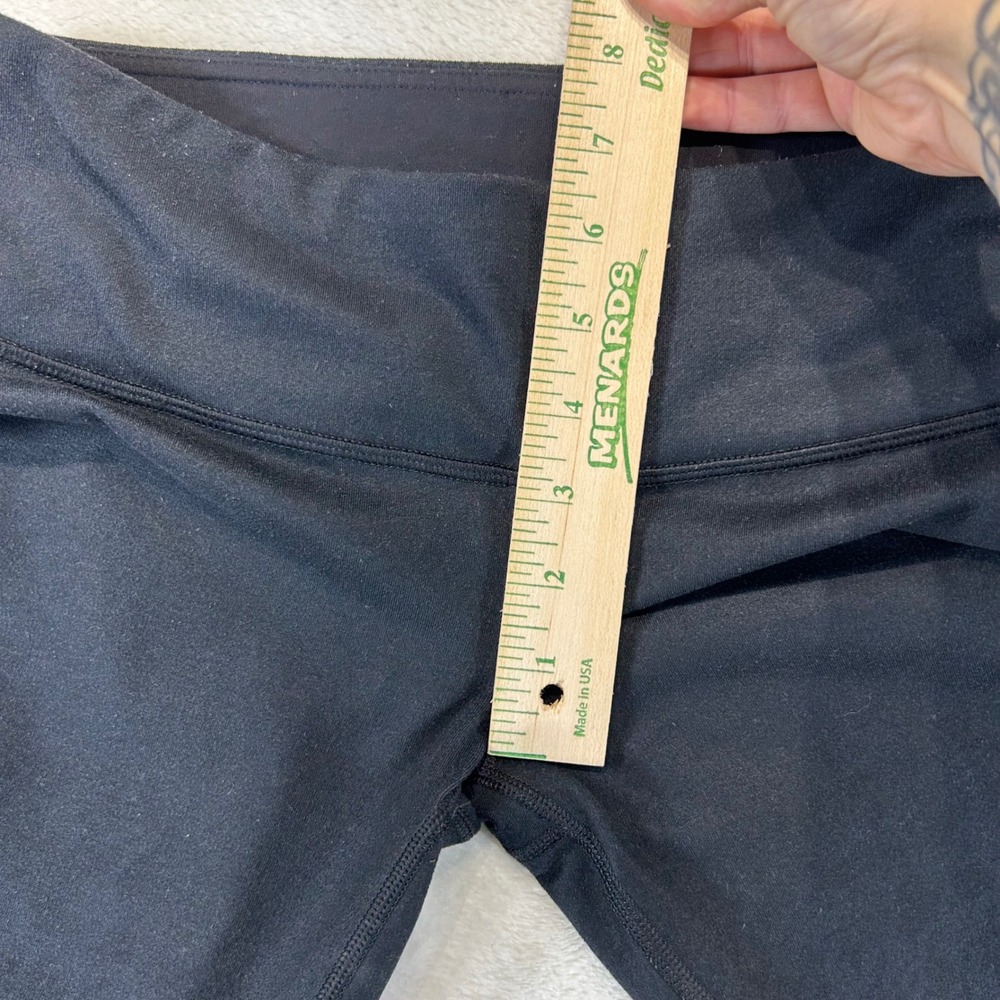 Athleisure Lululemon Houndstooth Gradient Leggings Size 6 Black Ombre Sporty - Picture 7 of 11